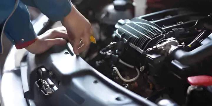 Engine oil change Saint-Lin-Laurentides